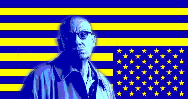 AAA black american flag ellroy poster